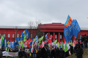 мітинг опозиції у Києві