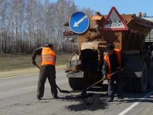 Ремонт доріг у Дрогобичі