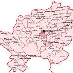 Карта Дрогобицького району