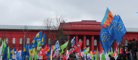 мітинг опозиції у Києві