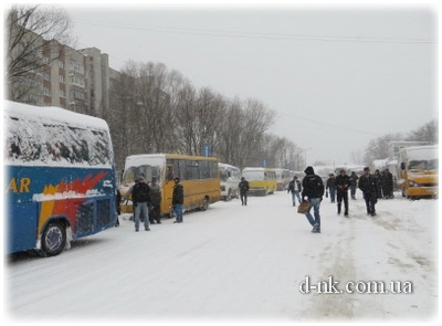 зима у Дрогобичі