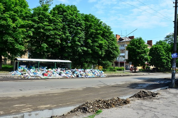 сміття в Дрогобичі