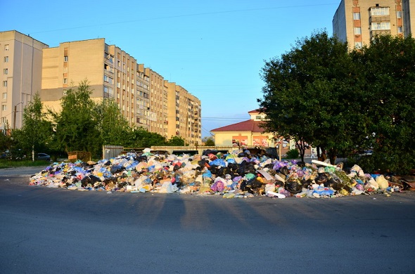 сміття в Дрогобичі