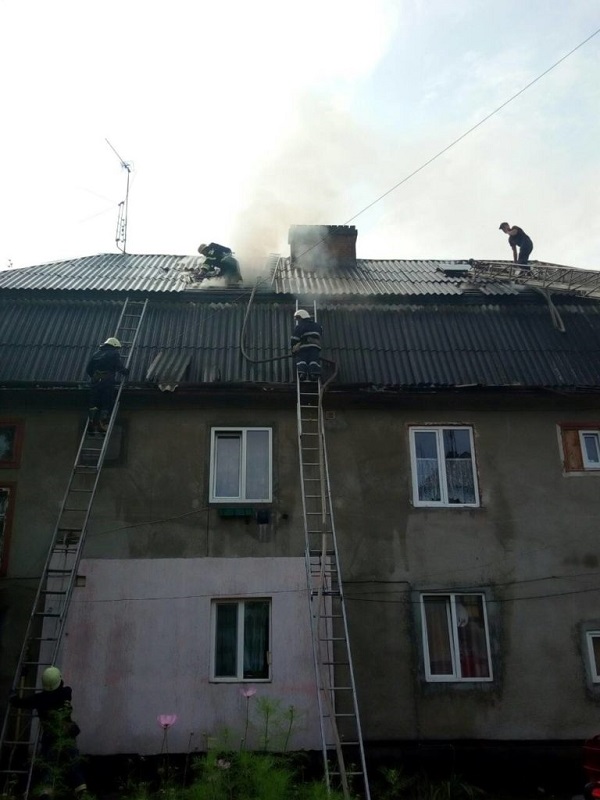 пожежа в Бориславі
