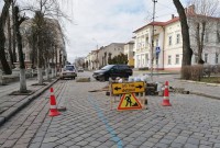 Паркування в центрі Дрогобича облаштують до кінця місяця