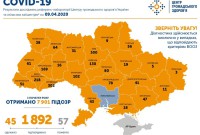 Кількість хворих на COVID-19 в Україні стрімко зростає