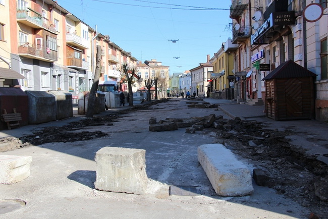 реконструкція вулиці