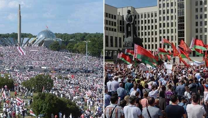 мітинги у Білорусі