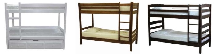 дерев'яні ліжка