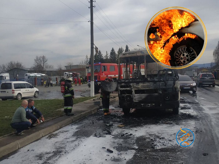 згорів автобус