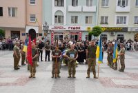 Сьогодні Дрогобич проводить в останню путь полеглого Володимира Ільницького