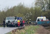 ДТП в Дрогобичі на мості при виїзді з міста (Відео)