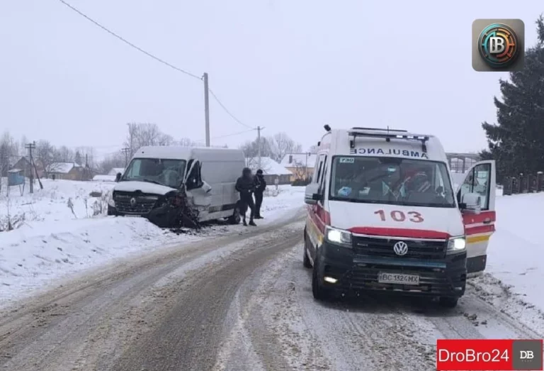 52-річну Дрогобичанку шпиталізовано після ДТП на Львівщині