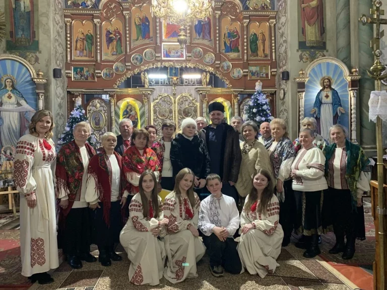 У Рихтичах пройшов ІХ-й Різдвяний передзвін колядок