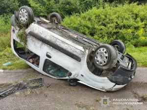 Четверо травмованих, серед яких троє дітей, внаслідок ДТП на Дрогобиччині